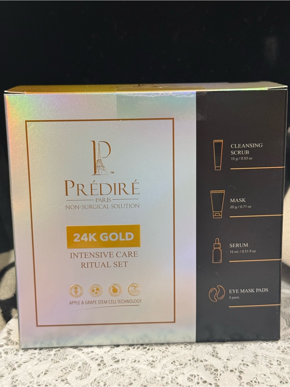 PRÉDIRÉ 24K Gold Intensive Care Ritual Set